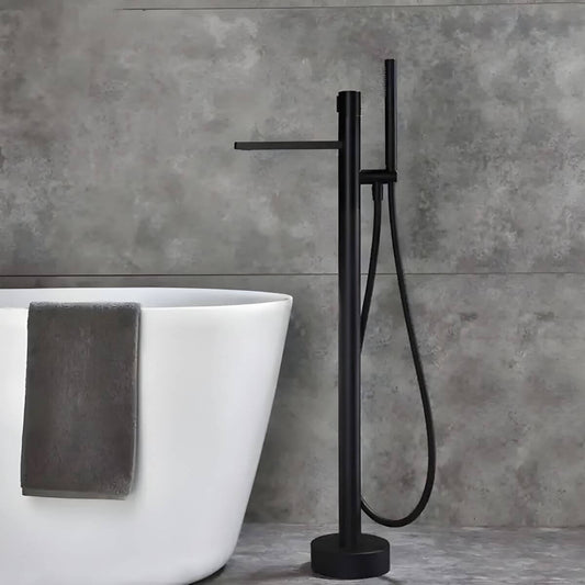 eleganter moderner Kupfer-Badewannenwasserhahn