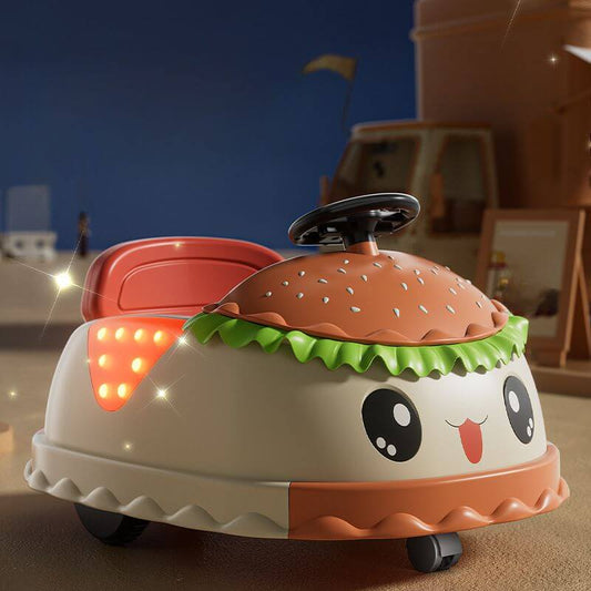 Playful Animal Design Ride-On Kart for Toddlers, Battery-Powered with LED Lights Main Product Image