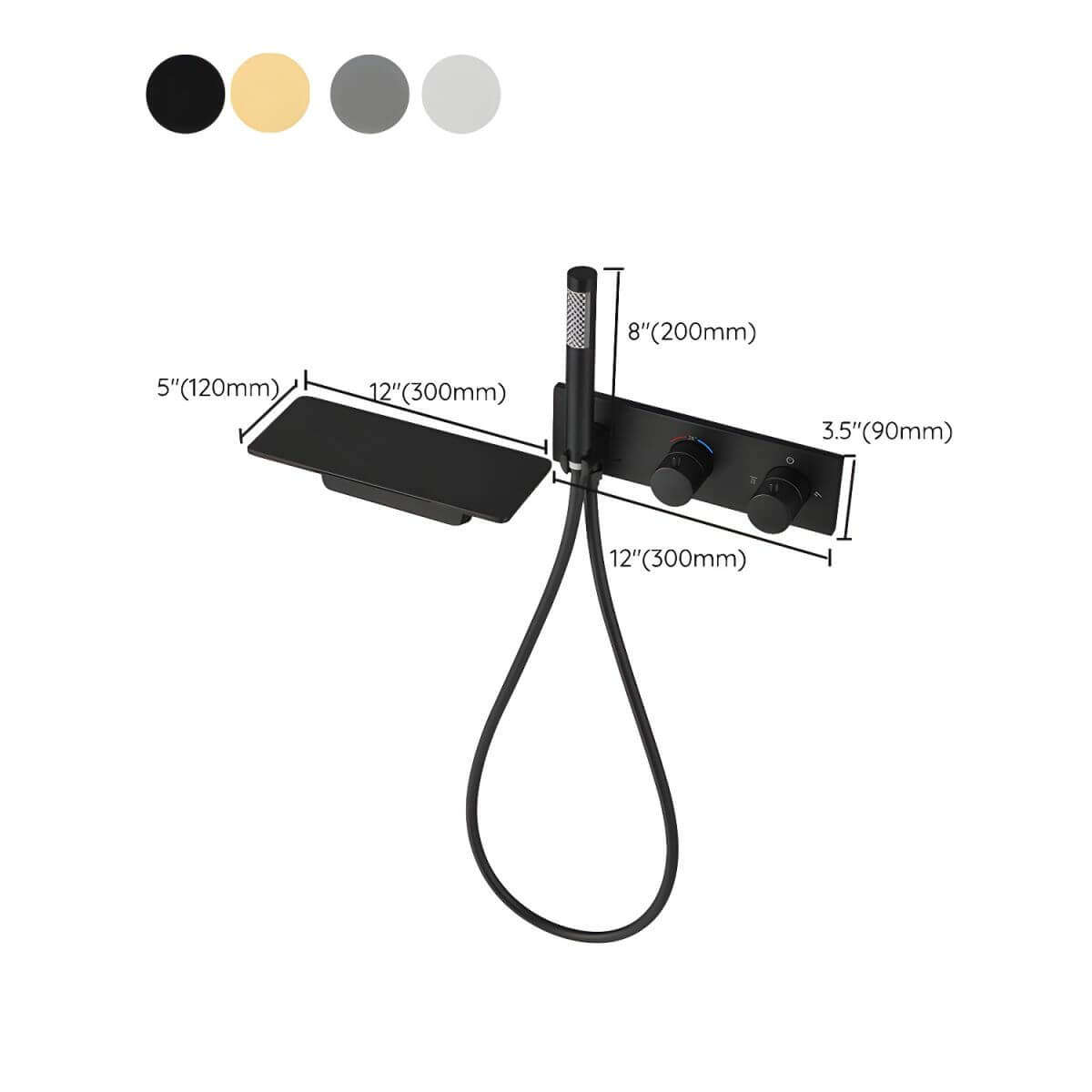Robinet Finition Gris Acier