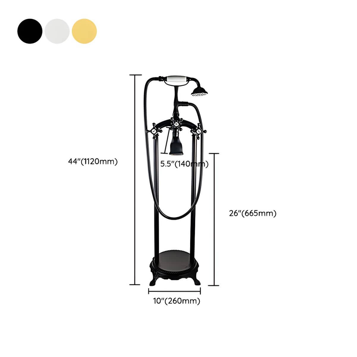 Quincaillerie de salle de bain éblouissante