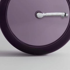 Casual Resin Circular Freestanding Bathtub with Roll Top Soaking Design Bathtubs