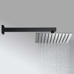 12-Inch Modern Brass Rain Shower System with Hand Shower