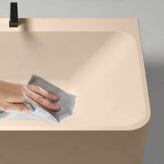 Ink Freestanding Bathtub with 3 Handles, Compression Faucet, Valve, Rectangular Shape, Casual Style, Back to Wall Design, 51"L x 30"W x 22"H Bathtubs