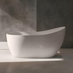 Modern Style Freestanding Soaking Bathtub Single Slipper Acrylic Bathtub for Bathroom Bathtubs