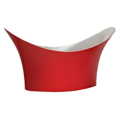 Luxurious Double Slipper Acrylic Modern Freestanding Soaking Bathtub with Slip-Resistant Surface Bathtubs