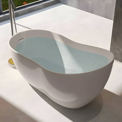 Modern Style Freestanding Soaking Bathtub Single Slipper Acrylic Bathtub for Bathroom Bathtubs
