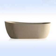 Ink Freestanding Roll Top Oval Casual Bathtub with Soaking Design, 51"L x 28"W x 25"H Bathtubs