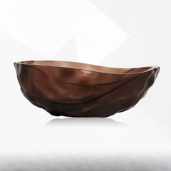 Casual Resin Free Form Freestanding Bathtub with Single Slipper Soaking Design Bathtubs