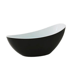 Modern Freestanding Single Slipper Oval Acrylic Soaking Bathtub Bathtubs