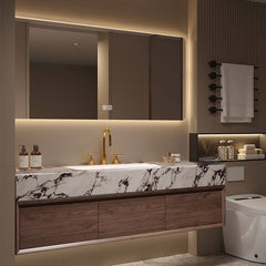 Luxury Bathroom Vanity with Sintered Stone Top