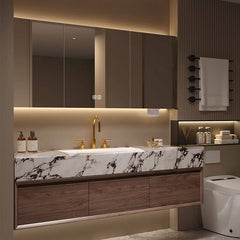 Elegant Bathroom Vanity with Spacious Drawers