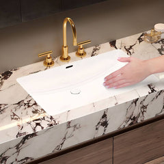 Luxury Bathroom Vanity with Sintered Stone Top