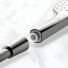 Lightweight plastic handheld shower head