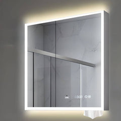 Lighting system in medicine cabinet