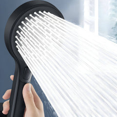 Adjustable handheld shower head with three spray patterns