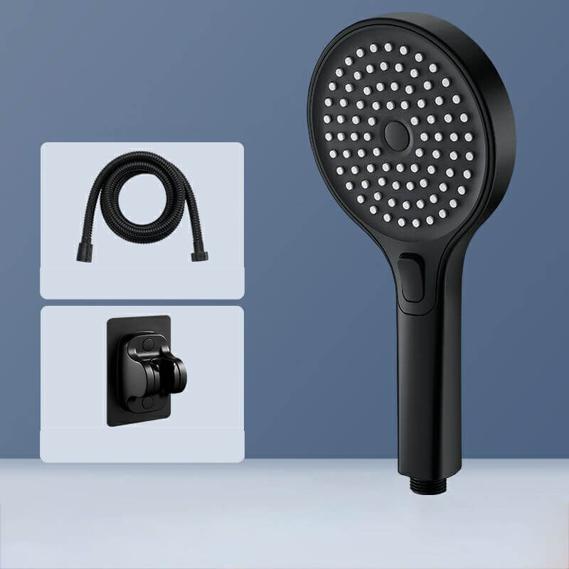 Contemporary shower head designed for luxurious bathing