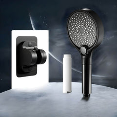 Modern shower head with three spray patterns