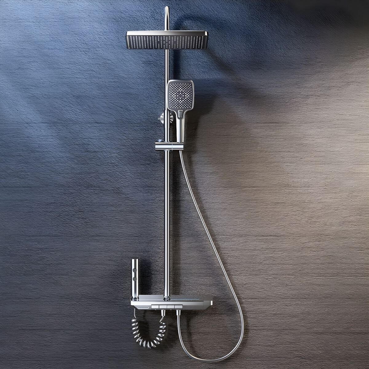 Handheld Shower Head with Dual Spray Patterns