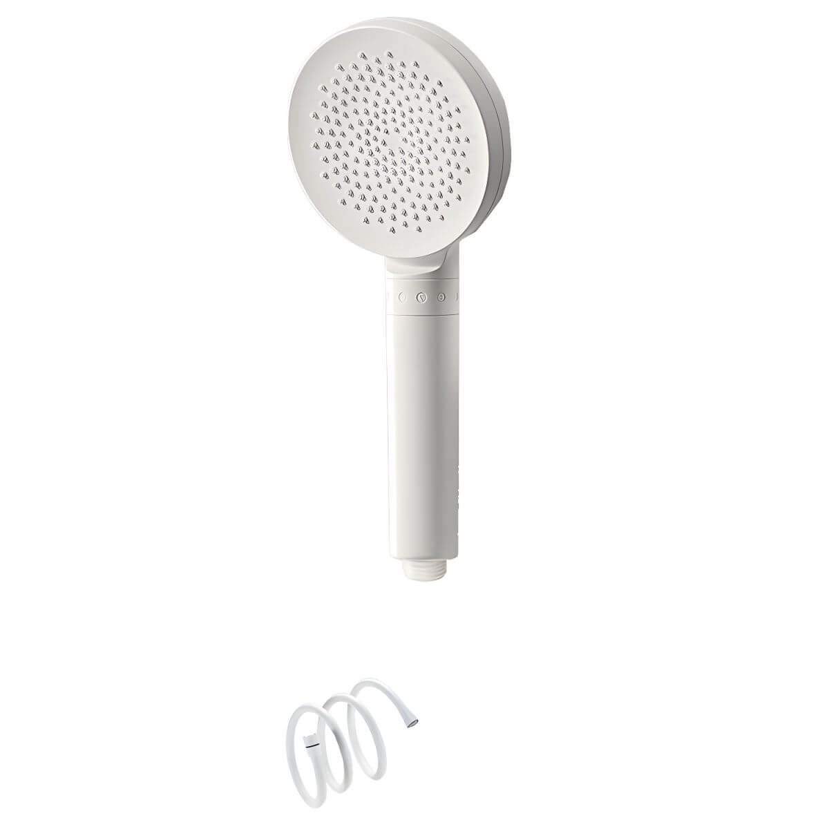 Durable plastic handheld shower head installation