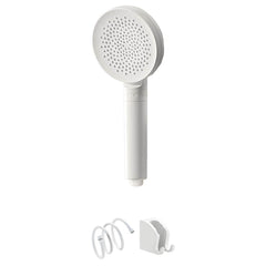 Gun grey handheld shower head design