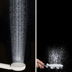 Handheld shower head with multiple spray settings