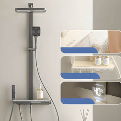 Gun grey shower system