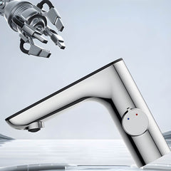 Grey Zinc Alloy Faucet