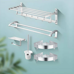 Close-up of corrosion resistant towel holder