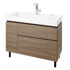 Auburn Bathroom Vanity in a modern bathroom setting