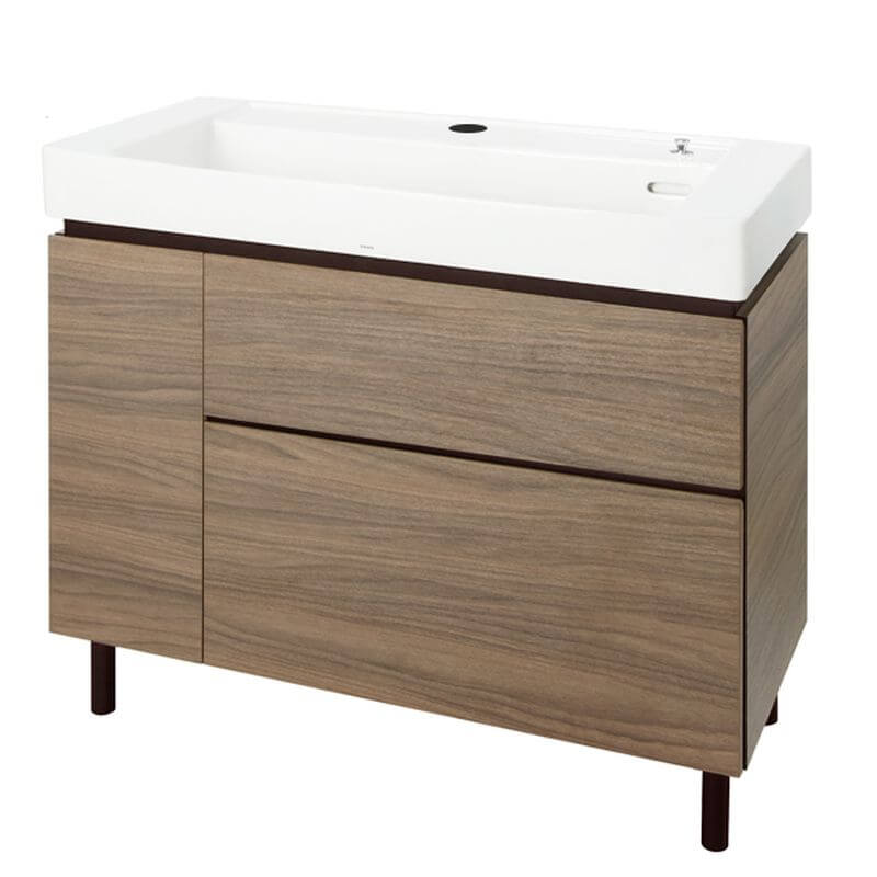 Modern ceramic top of Auburn Bathroom Vanity