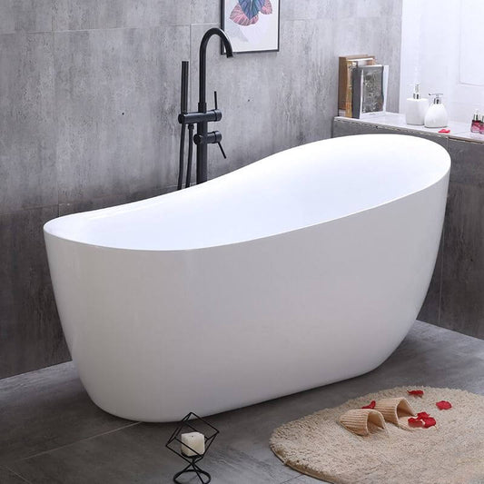 Freestanding bathtubs in contemporary bathroom setting