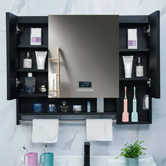 modern medicine cabinet with soft close hinges