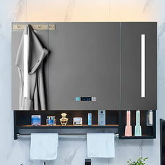 black stainless steel medicine cabinet