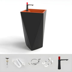 High-quality ceramic bathroom sink