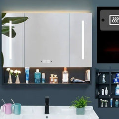 Modern design of black stainless steel medicine cabinet