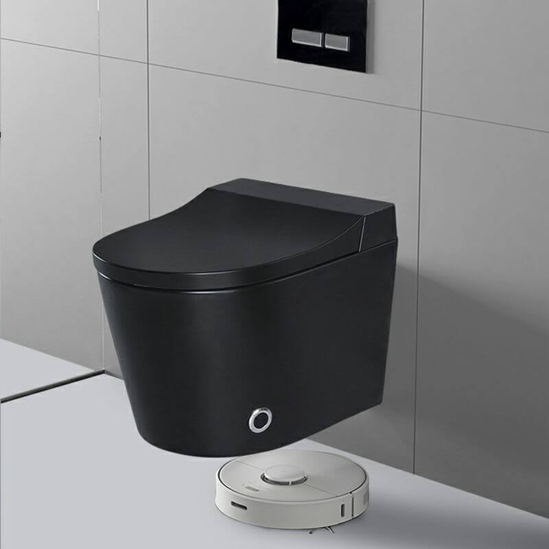 Antimicrobial wall mount bidet