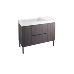 Free-standing bathroom vanity design