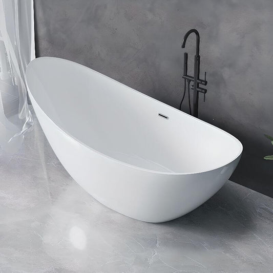 Elegant Double Slipper Soaking Bathtub