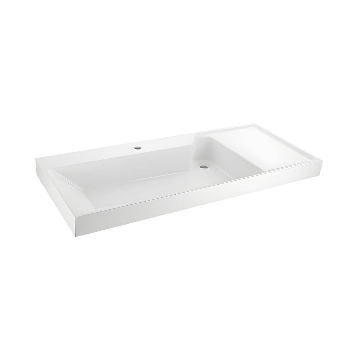 Drop-in installation bathroom sink