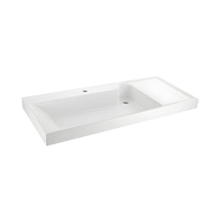 Drop-in installation bathroom sink