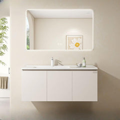 Chalk Base Bathroom Vanity with Mirror