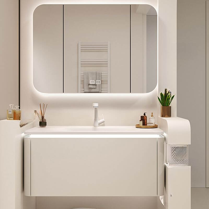 Modern design Chalk Bathroom Vanity