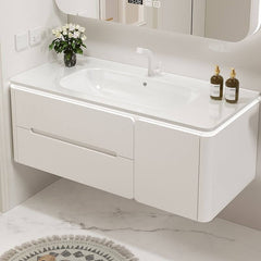 Chalk Vanity showcasing four doors