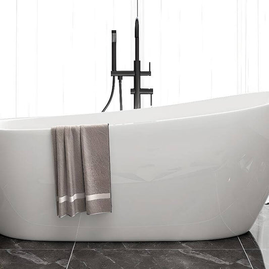 Chalk Modern Simple Style Bathtub in white