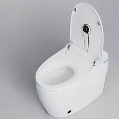 Antimicrobial surface texture of the bidet