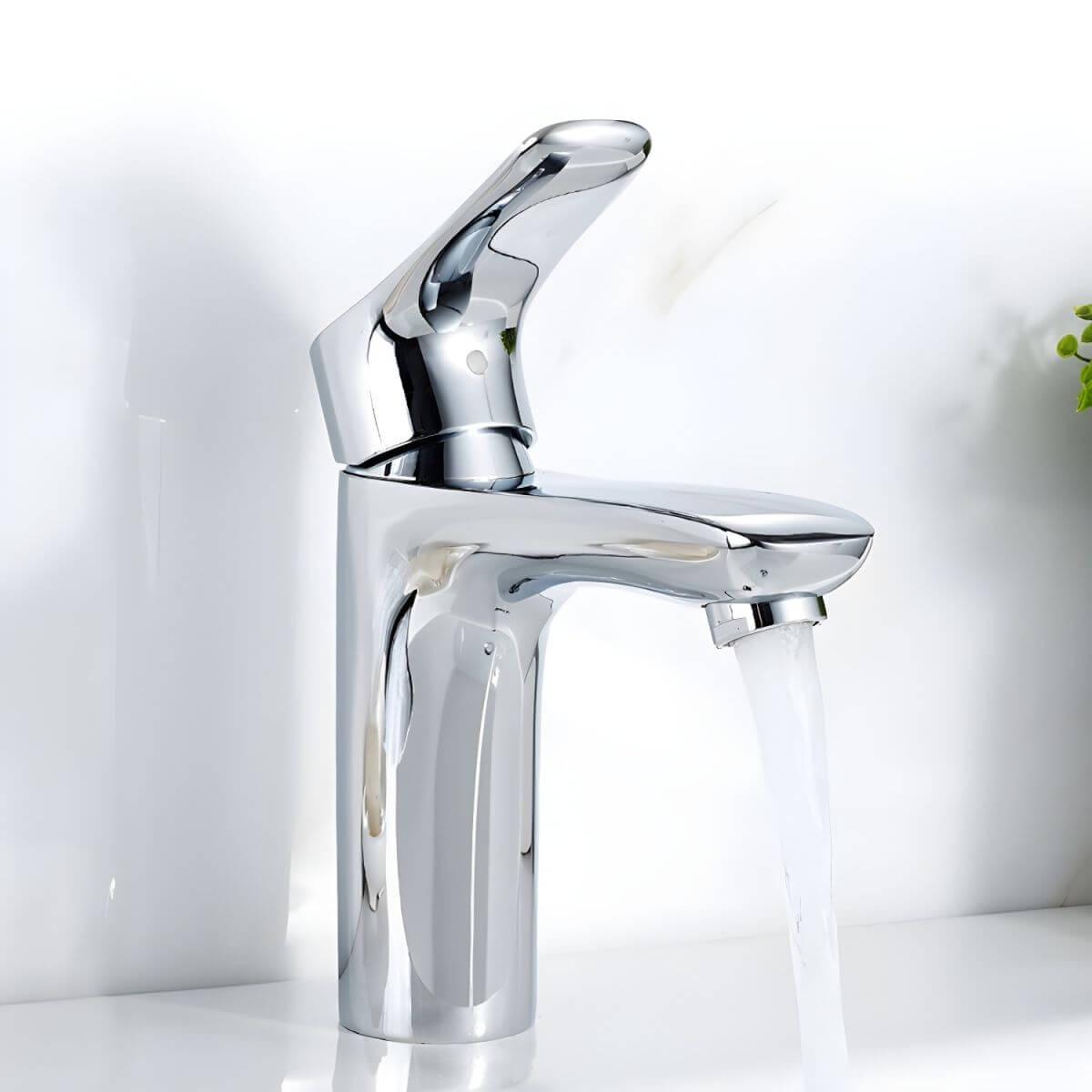 Touch feature of modern vessel sink faucet