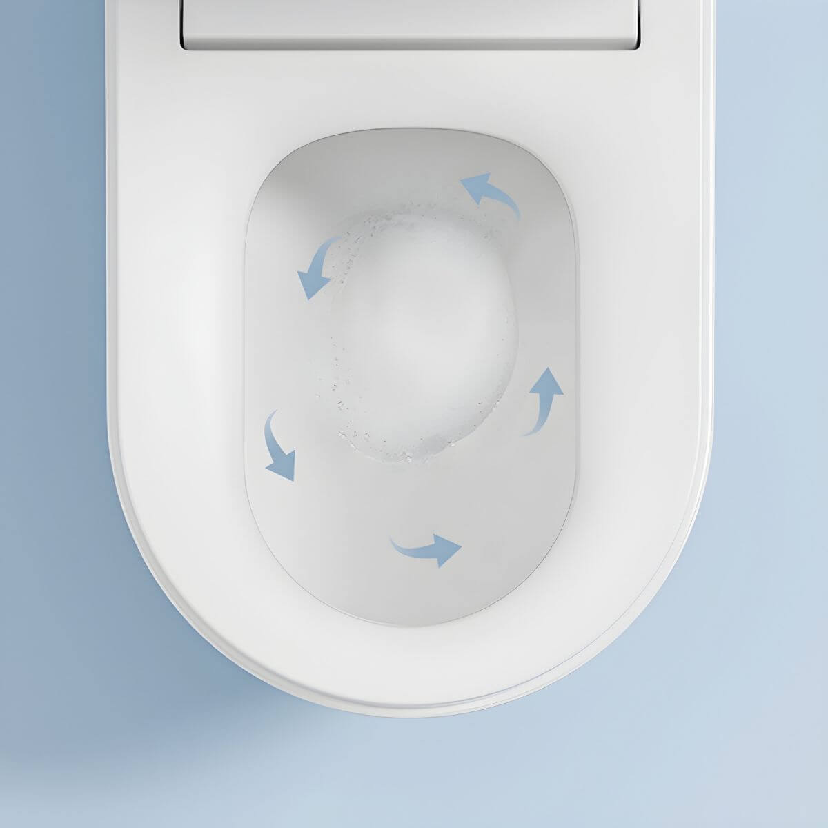 Vitreous china material of the bidet