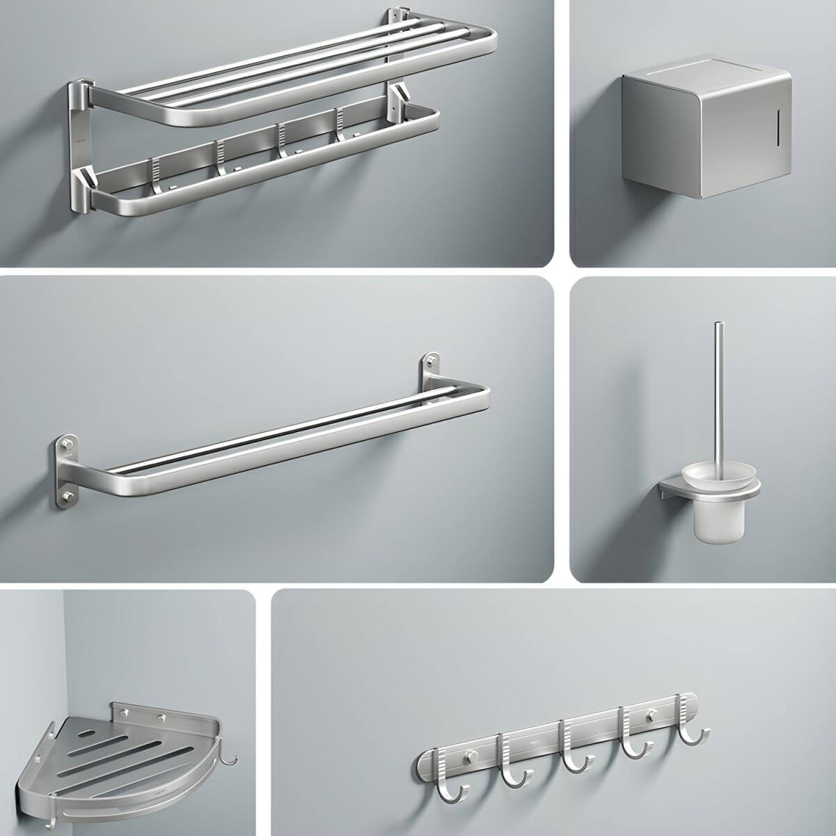 Corrosion-resistant bathroom accessory