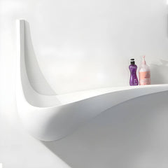 Modern bathroom sink with specialty shape