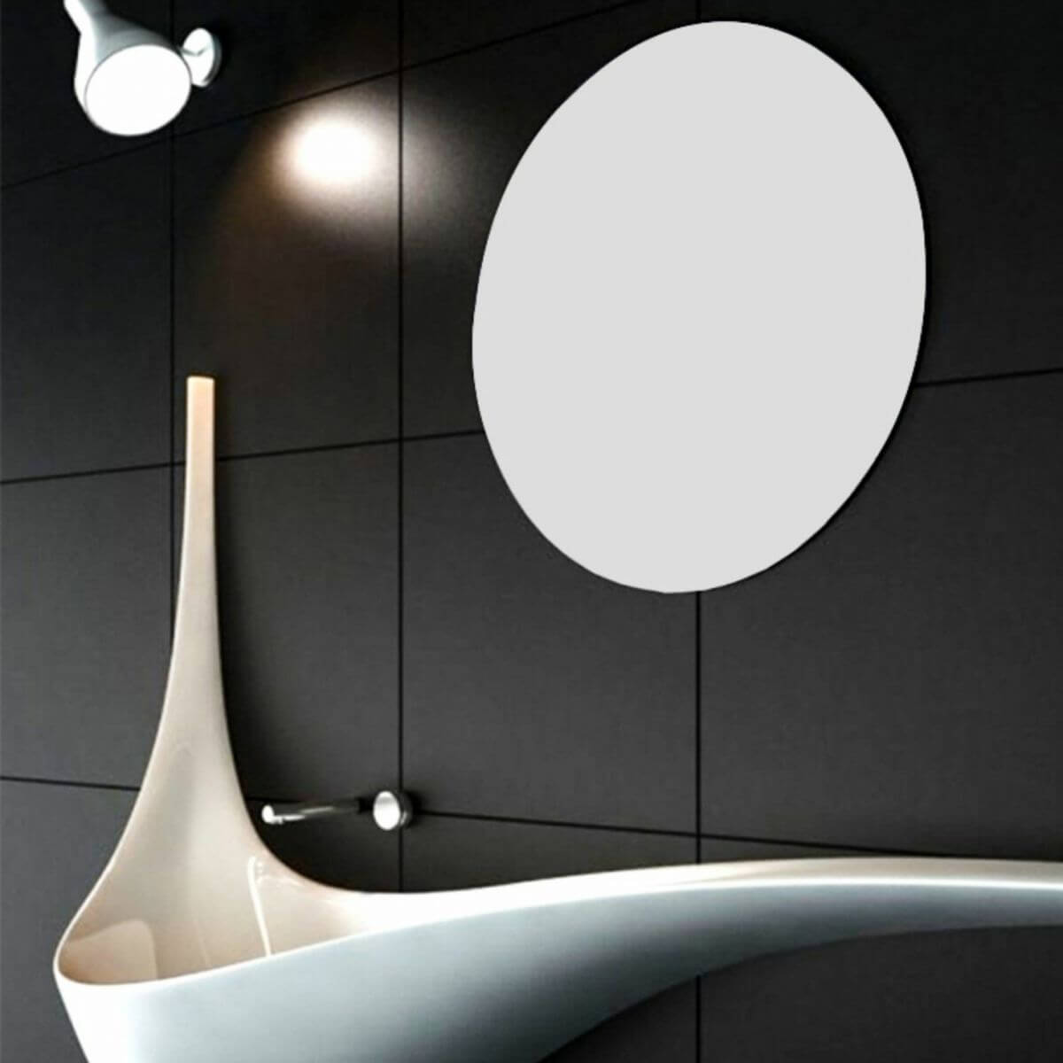 Sleek wall mounted sink design